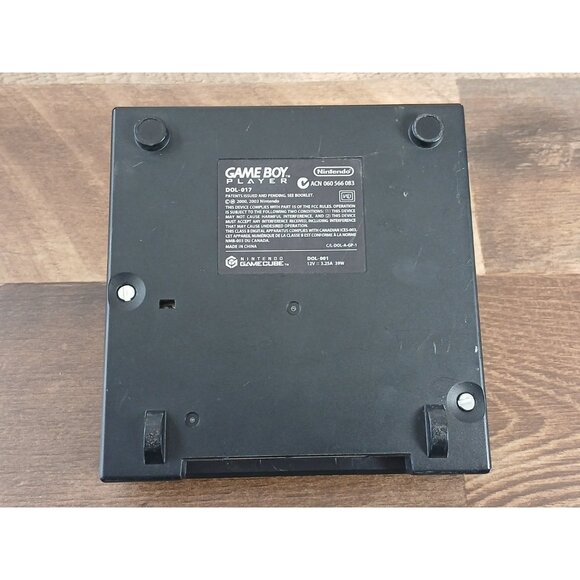 Nintendo GameCube Gameboy Player Adaptor Black DOL-017 Add-On Only No Disc - Picture 6 of 6